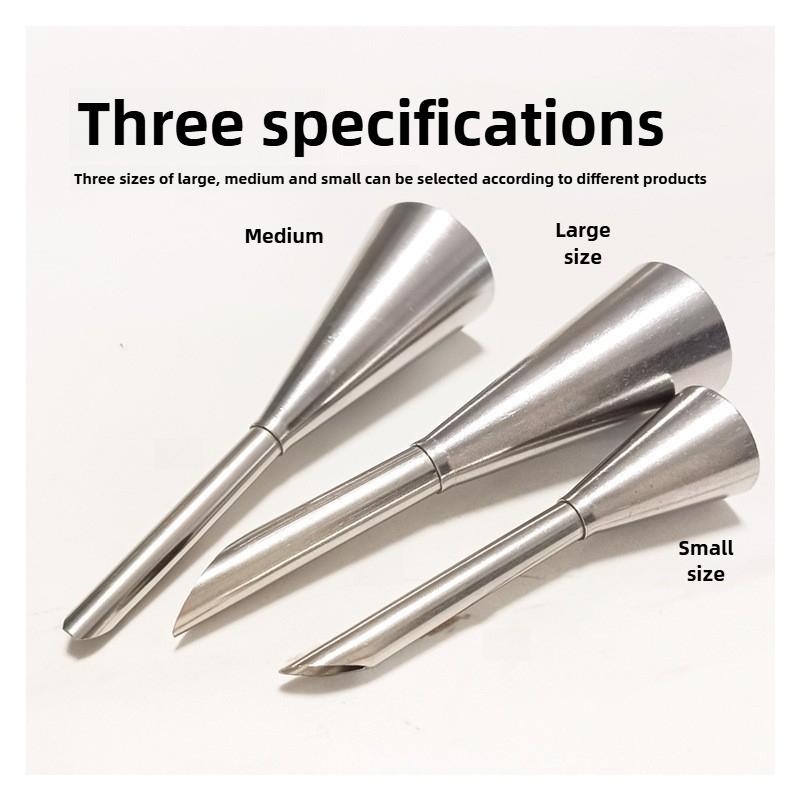 Stainless Steel Puff Mouth Cake Puff Cream Flower Squeezer Western Pastry Cake Baking Tool Framed Mouth Baking Set Nozzle