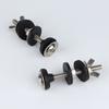 2Pcs Toilet Seat Bolts Set Portable Sturdy Replacement Screws and Rubber Washers for Secure Easy Installation Designs