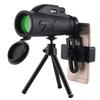 12x50 Large Eyepiece Monocular Telescope Optical Glass Outdoor Factory Wholesale Cross-border Exclusive Adventure HD