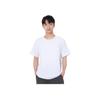 Anta Running Series Solid Color Round Neck Comfortable Quick Dry Breathable Short Sleeve T-Shirt Men Tops Pure-White 152425111-1