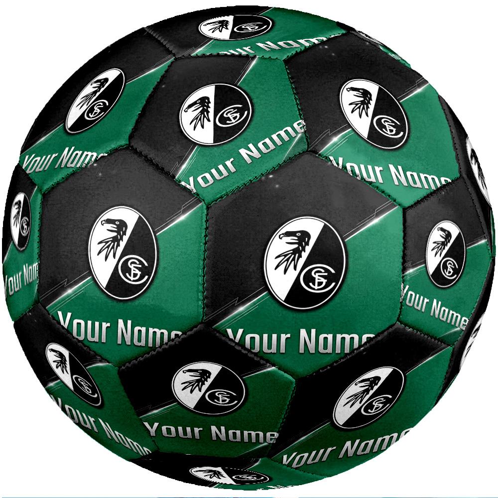 SC Freiburg FC Fashion Size 5 Football Wearproof Non‑Slip Soccer Ball For Sports Training Entertainment Use