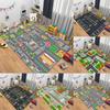 Creative Cartoon Car Track Living Room Rugs Children's Bedroom Bedside Floor Carpet Sofa Coffee Table Rug Puzzle Game Carpets