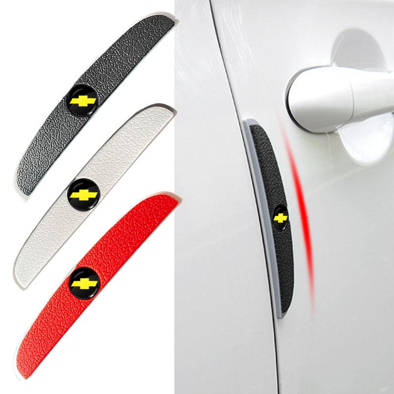 Car Door Anti-Collision Strip Rearview Mirror Protection Sticker For Chevrolet Cruze Sail Onix Corsa Aveo Captiva Sonic Spark S10 Tracker Trax Malibu
