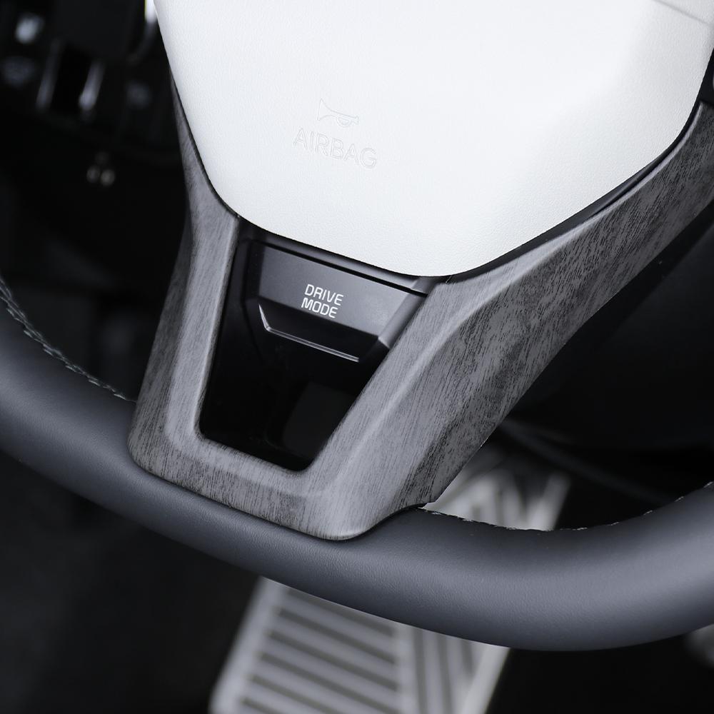 For Kia EV3 GT Line Interior Style Accessories 3pcs Car Steering Wheel Switch Button Trim Panel Frame Chin Cover LHD RHD