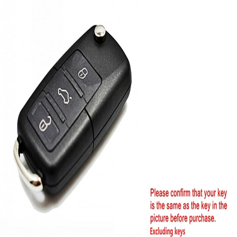 Remote Fob Key Cover For VW GTI MK6 Golf R20 EOS SCIROCCO POLO Tiguan JETTA R36