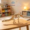 3D Dinosaur Puzzle: Wooden Hand-Assembled Educational Toy for Kids