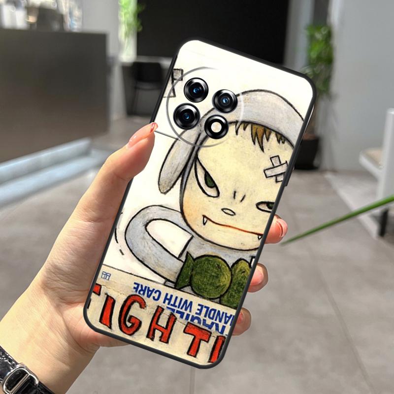 

Yoshitomo Nara Case For OnePlus Nord CE 5 2 3 4 Lite N20 N30 OnePlus 15 R 10T 12R 13R 13 12 11 10 Pro Cover OnePlus 12R
