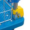 Compact Folding Silent Handcart with Guardrails