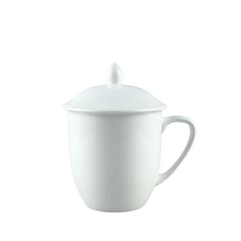 Ceramic Office Mug with Lid