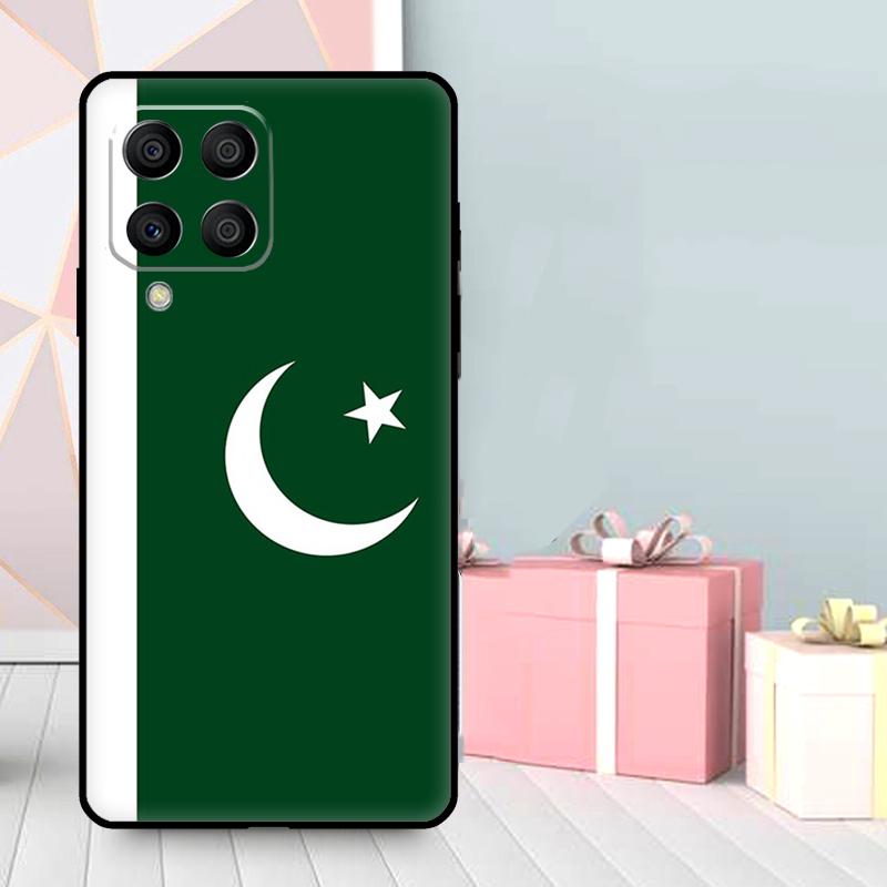 Pakistan Flagge Banner Hülle Für Samsung Galaxy M35 M56 M12 M06 M32 M52 M55 M15 M11 M13 M14 M16 M36 M31 M53 M34 M54