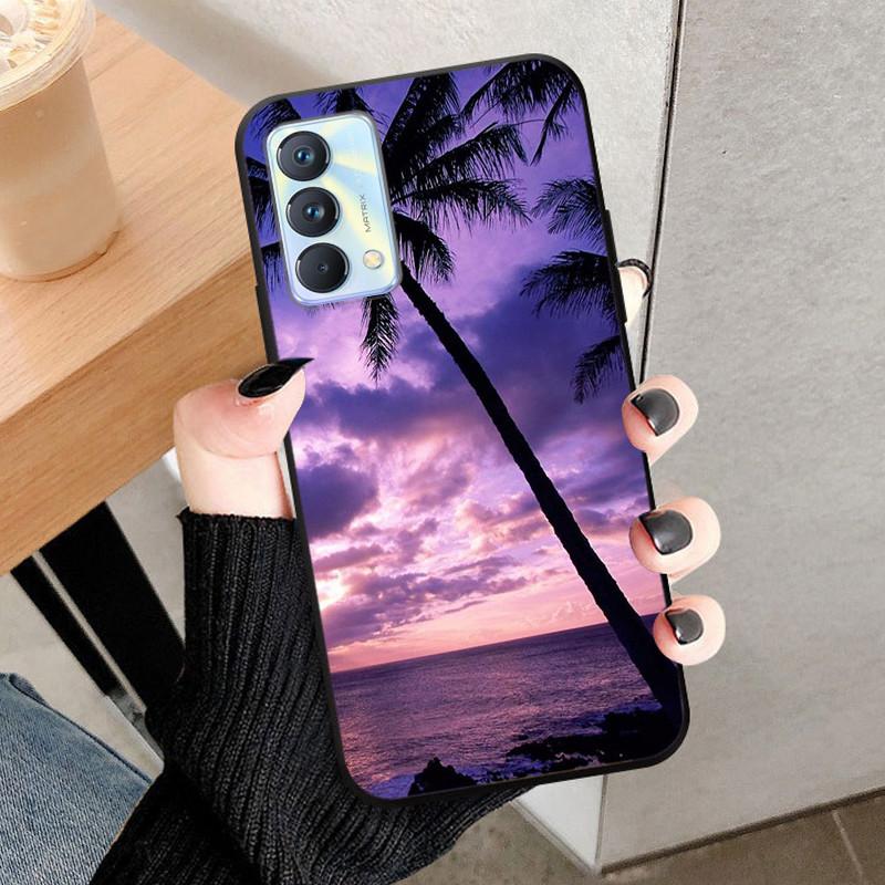 For Realme GT Master Edition Case 6.43Inch Cool Painted Case For OPPO Realme GT Master Edition Cover Silicone Back Bumper