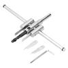 Adjustable Circle Hole Cutter Saw Kit Wood Drill Bit Round Cutting Woodworking DIY Tools
