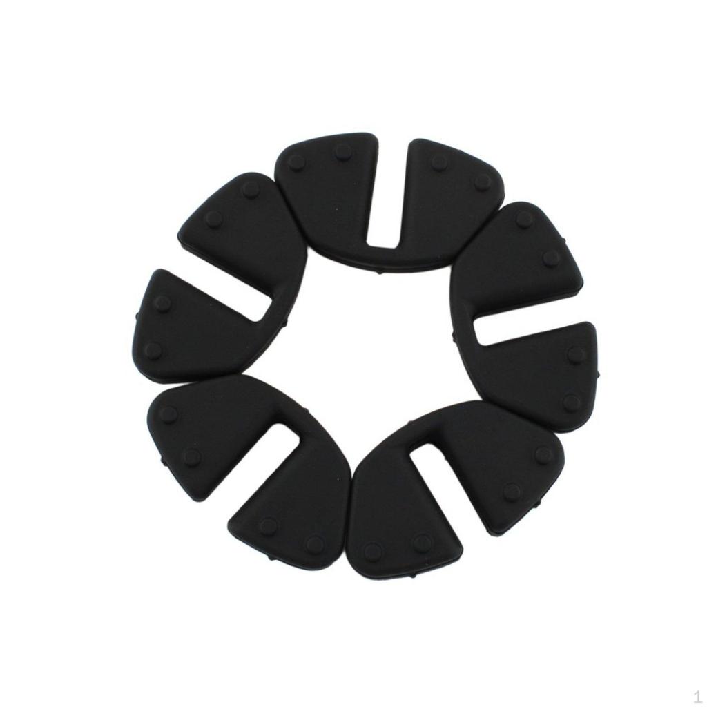 5 Pieces Motorcycle Sprocket Carrier Shock Absorbing Cush Drive Rubber Set Vibration Damping Rear