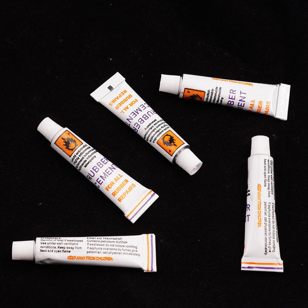 Bike Tire Repair Glue Bicycle Tire Repair Glue Set for Mountain Road Bikes Universal Rubber Cement Patch Kit for Motorcycle