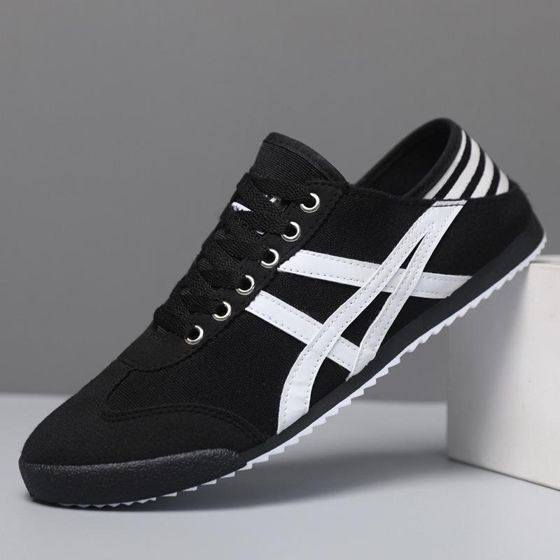 Férfi és női azonos sportcipő kültéri futócipő divatos sokoldalú papucs kétféleképpen hordható új páros Forrest Gump cipő fűzős divatos cipő