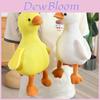 Plush Animal Toy White Duck Soft Stuffed Doll Childrens Comforter Gift