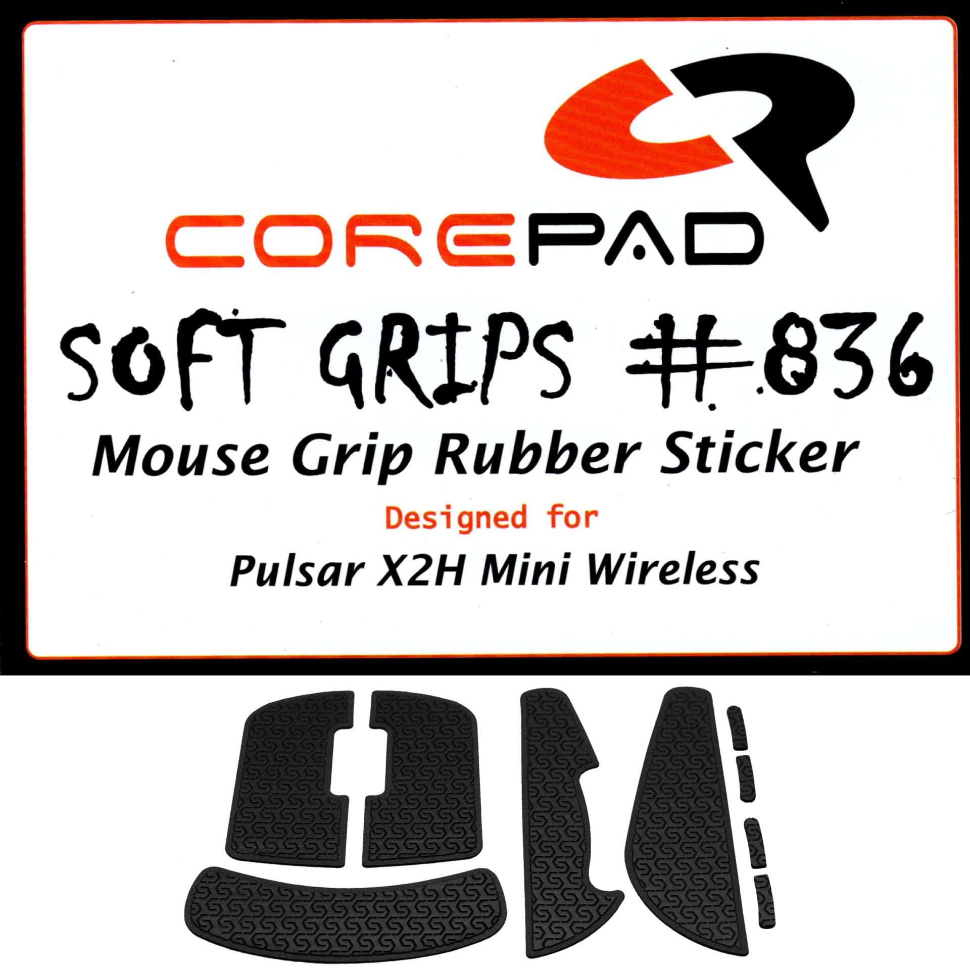 

Corepad Soft Grips Лента для захвата для Pulsar X2H Mini Высокий горб X2H Mini Высокий горб eS Беспроводная 1 комплект Мягкая полимерная резина Беспроводная/Pulsar []