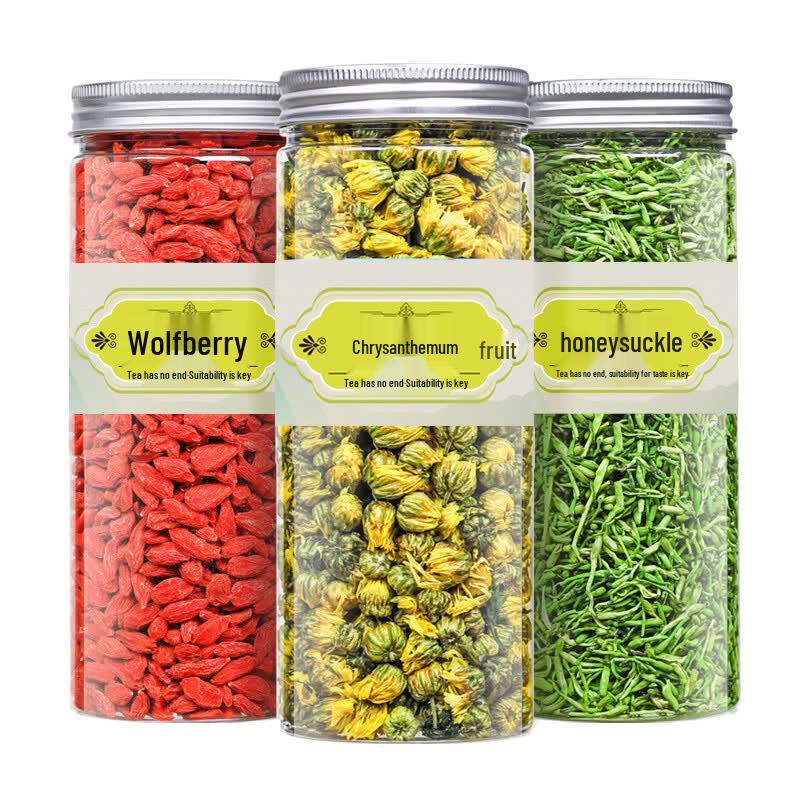 Goji, Fetal Chrysanthemum & Honeysuckle Herbal Tea Set