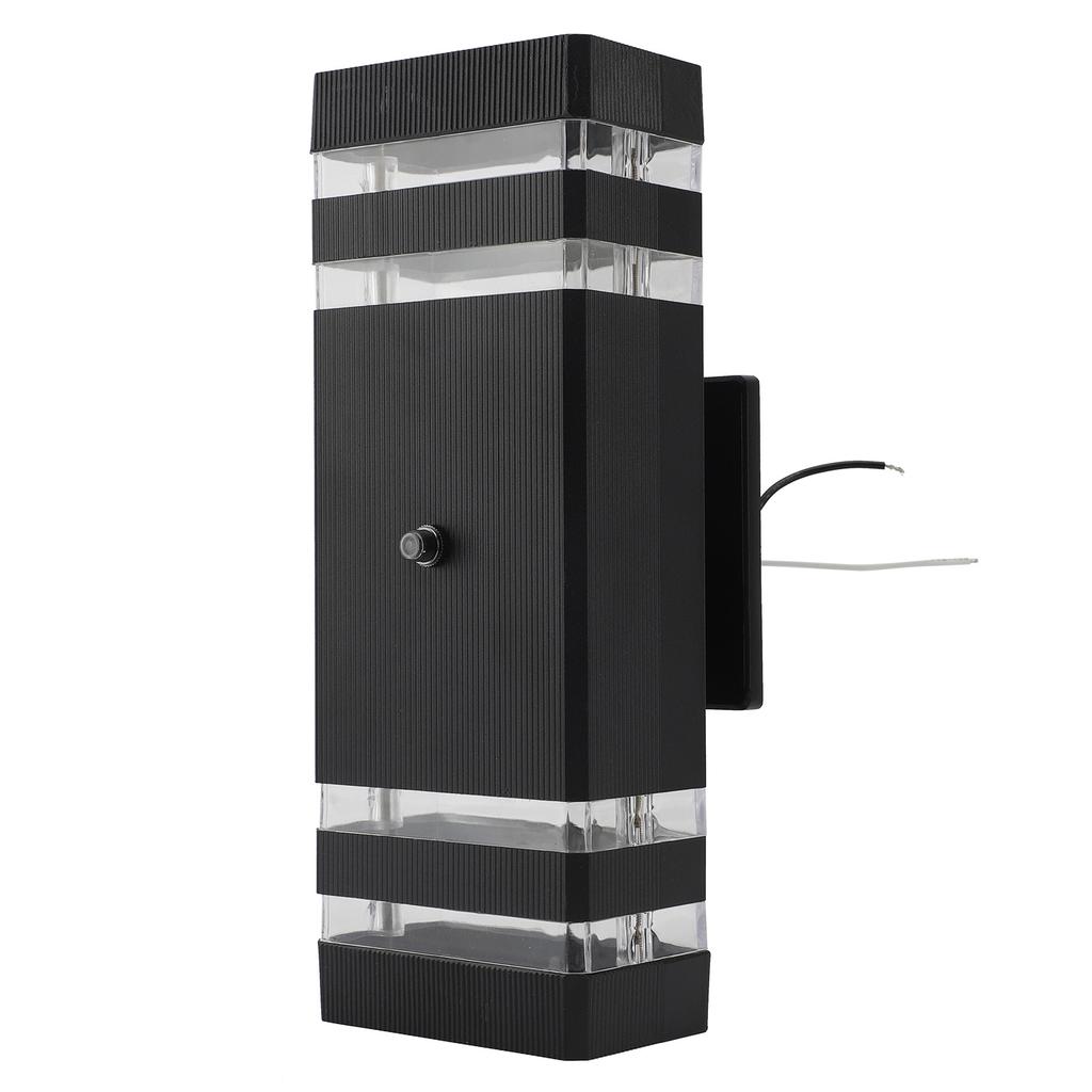 Outdoor Wall Light Fixture LED Modern Up and Down Lighting Wall Mounted Porch Light Exterior Sconce