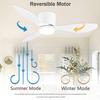 Variable Frequency LED Ceiling Fan with Remote Control for Dining, Living, and Study Rooms