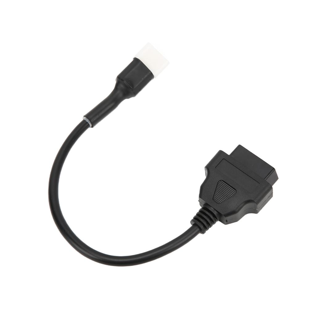 6pinový diagnostický adaptér OBD2 plastový nástroj pro detekci závad motoru náhrada za Delphi motocykl