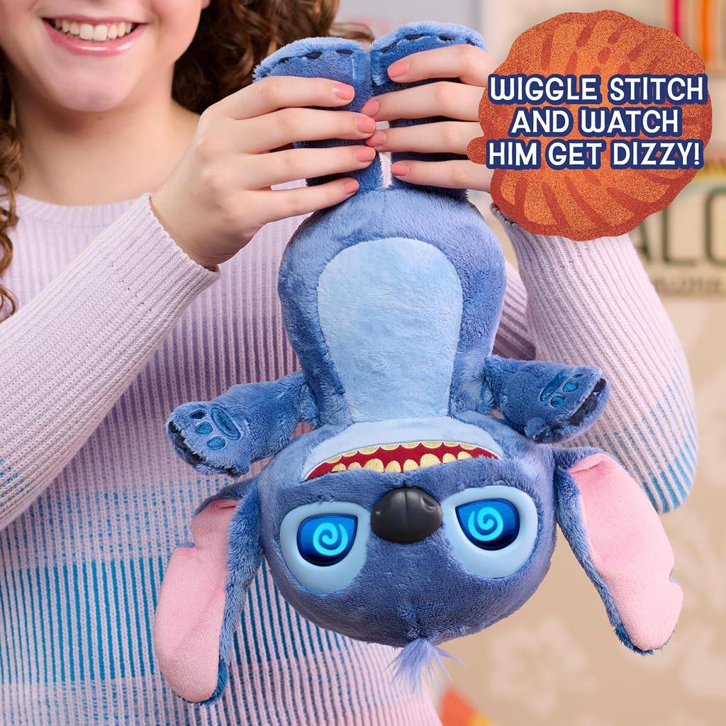 Cartoon Stitch Multi Expression Plush Doll 50+ Sound And Expression Interactive Toy Creative Bedroom Companion Fans Gifts