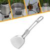 Camping Spatula, Stainless Steel Camping Spatula Set Spatula with Handle for Camping, Picnic