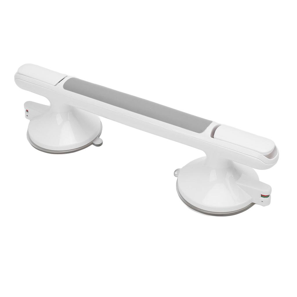 Shower Safety Grab Bar Removable Antislip Heavy Duty Shower Handrail with Dual Suction Cups 60KG Loa