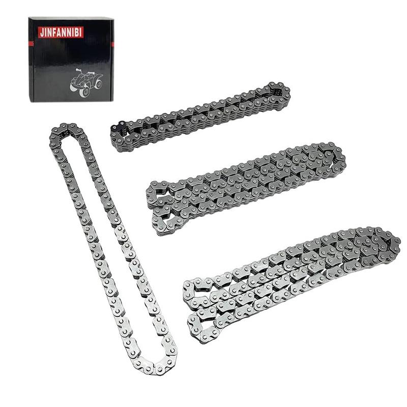 Oil Pump Chain & Cam Timing Chains For Kawasaki Brute Force 650 KVF650 2005-2013 Teryx Teryx4 750 KRT750 KRF750