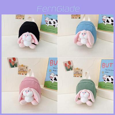 Childrens Bunny Backpack With Plush Ears For Kindergarten Kids Daily Use
