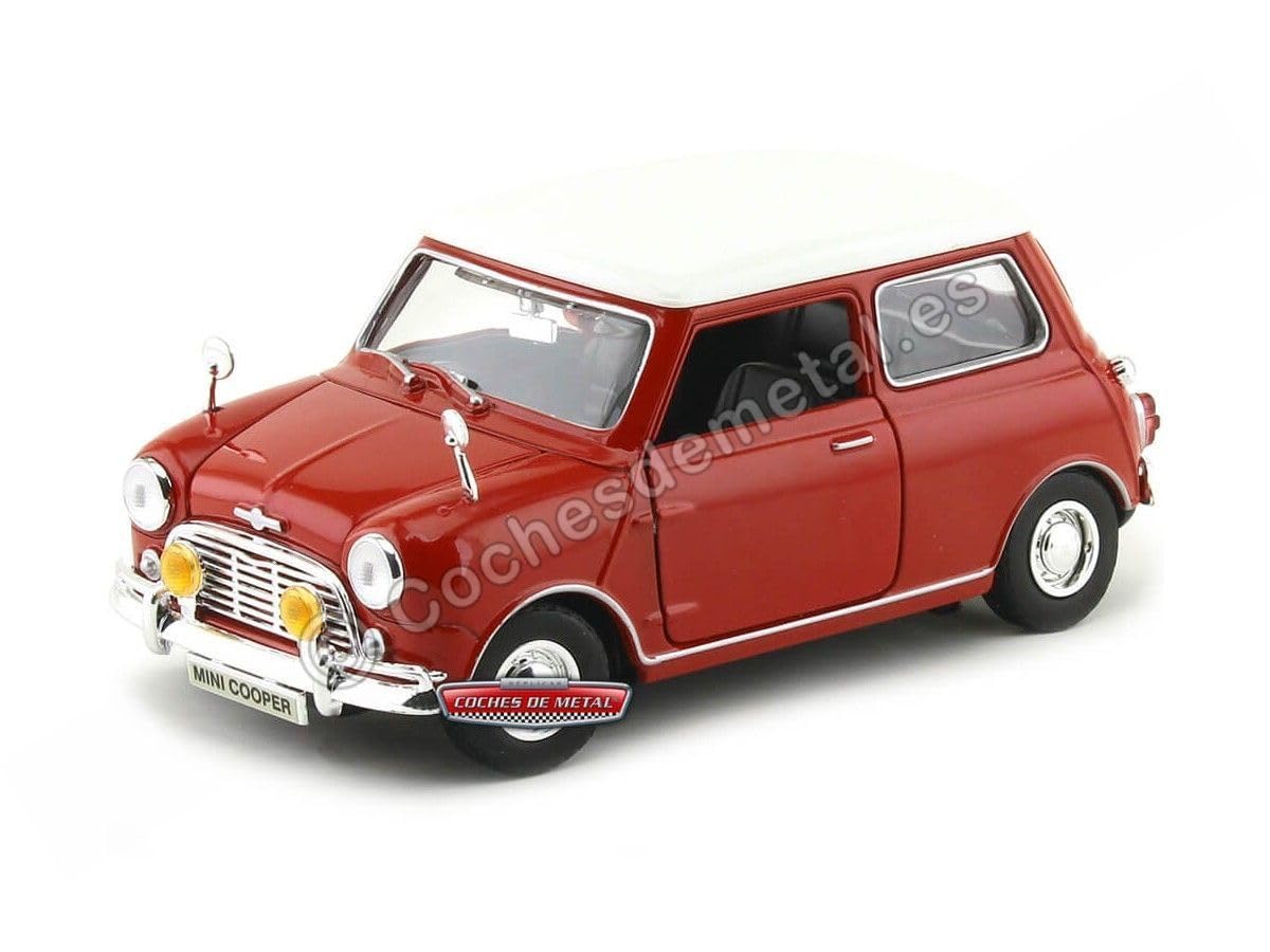 

MOTORMAX Minicar Mini Cooper Morris MINI 1/18 1961-1967 (Red) [Used]