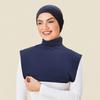 Perfect Match Soft Elastic Modal Detachable Collar Square False Collars Solid Color Turtleneck High Inner Neck Cover For Women Scarf