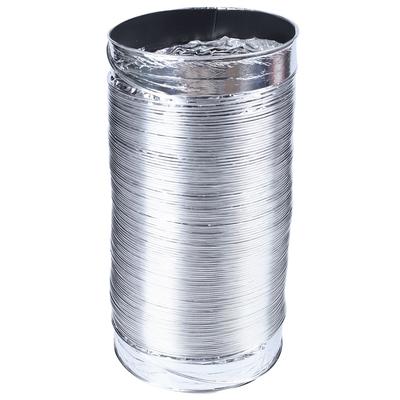 NEW-3 Meter Length 100Mm/4 Inch Fresh Air System Flexible Aluminum Exhaust Duct Pipe Air Ventilation Pipe Hose for Bathroom
