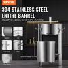 304 Stainless Steel Kettle, 60 L Beer Brew Fermentor, Brew Bucket Fermentor for Brewing, Home Brewing Supplies with Base, Kettle Stock Pot Includes