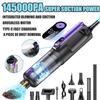 145000Pa Wireless Car Vacuum Cleaner Mini Handheld Strong Suction Power Cleaning Machine Portable Filter For Vacuum Cleaner