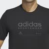 adidas Lounge Graphic T-shirt 'Black' Men's H49669