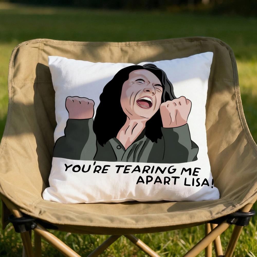 The Room TTommy Wiseau Cushion Cover Soft Reversible Durable Pillow Cover MultiScene Use for Home Car Daily Comfort