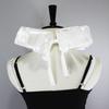 Women Satin Fake Collars Female Shirt Detachable Collars Sweater Half Shirt Blouse Tops False Collars Neck Ruff Necklace Shawl