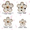 4pcs/set Car Air Freshener Perfume Clips Cute Flower Shaped Outlet Vent Clip for Car Interior Decoration Aromatherapy Supplies