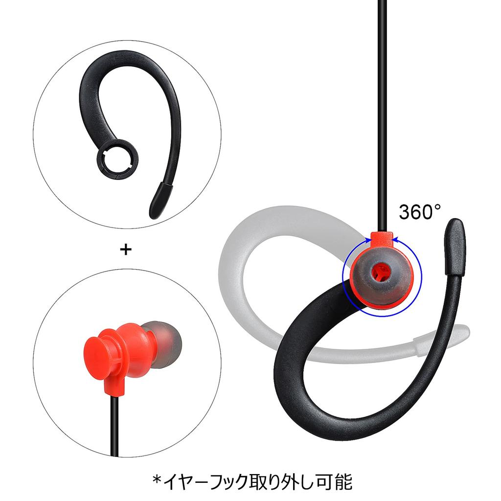 YNIBST type intercom radio no 1 straight removable single set Over-the-ear earphones, earphones, microphone, pin, 2.5, over-the-ear, ear, SP-26,