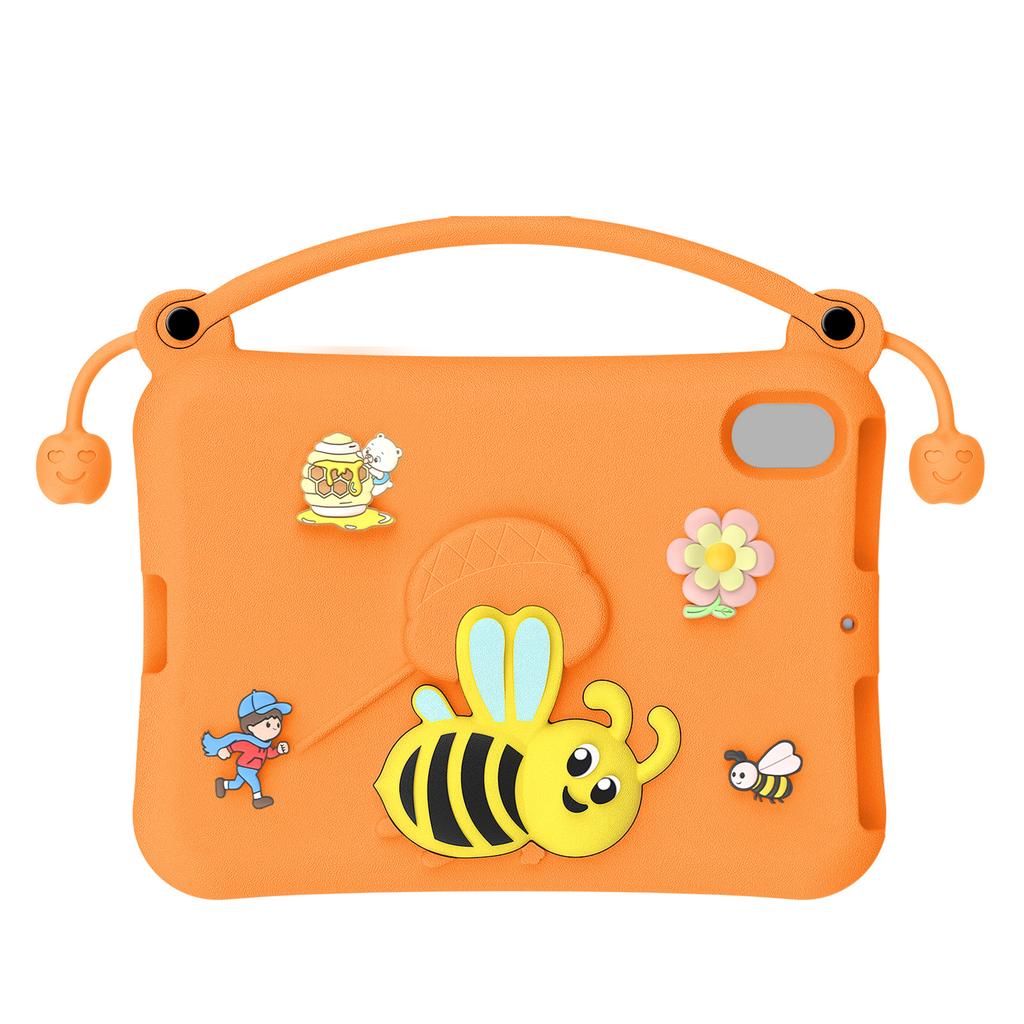 Étui Protecteur EVA Motif Abeille Convient pour IPad Mini 6 7 Protecteur Résistant aux Chocs avec Support Intégré Poignée Portative