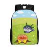 Anpanman Backpack Ita Bag  Mochila Vintage High School Large Capacity Rucksack
