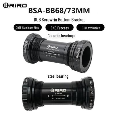 BSA 29mm DUB Ceramic Bearing Bottom Bracket for Road & Mountain Bikes