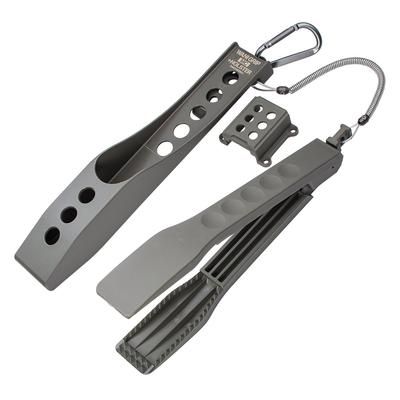 Daiichi Seiko Poignée à poisson Wani Grip Mini MC + Étui, Vert Feuillage, Pince à poisson, Pince de pêche, Poignée de pêche, Pêche