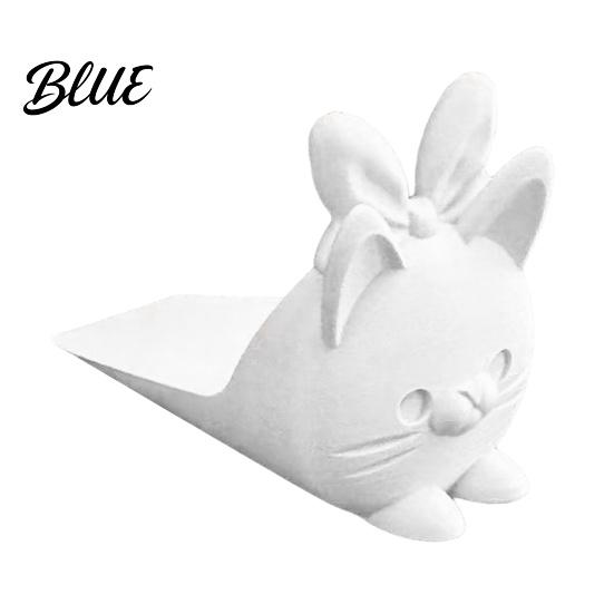 Thick Material Doorstop Wedge Molded Door Cute Stoppers 3D Printed Cat Stopper Stable Non-Slip Windproof Anti-Collision for Home Floor