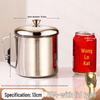 High-Quality Stainless Steel Water Cup with Handle for Kindergarten and Home Use