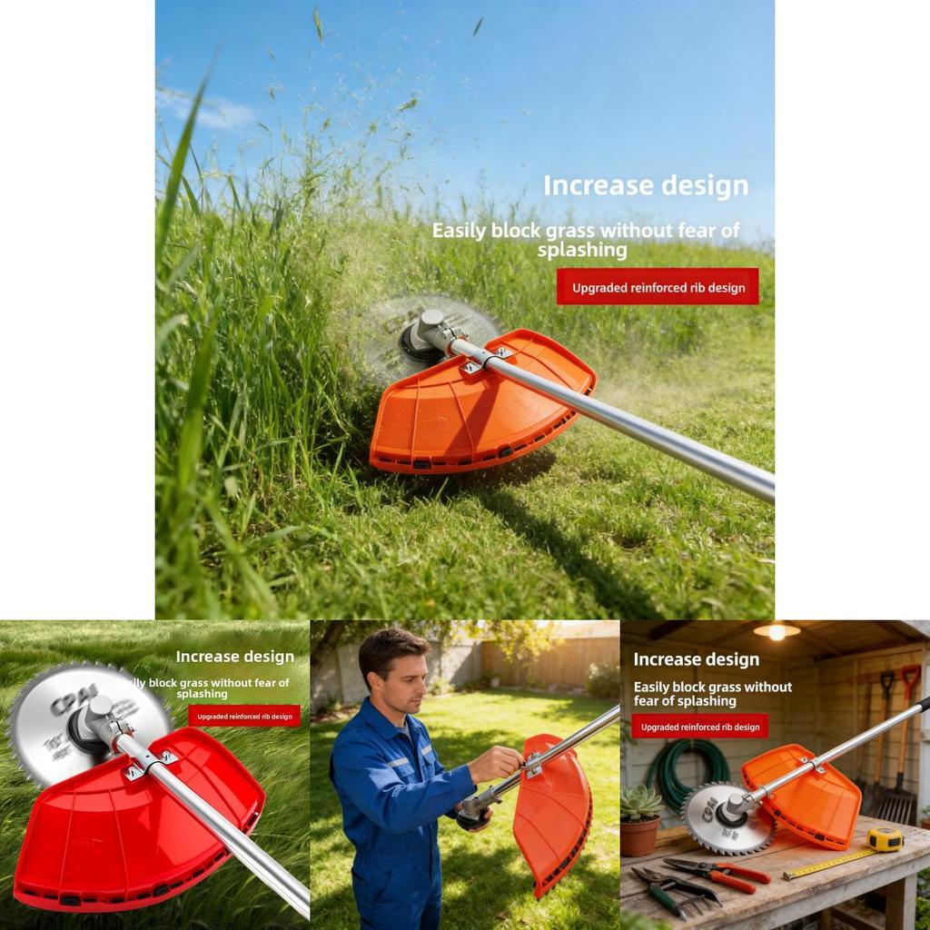 Lawn Mower Grass Guard Panel With Handle For Garden Trimming And Protection