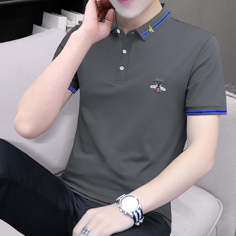 2026 Men's Short Sleeve Polo T-Shirt, New Style Lapel Casual Top