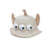 Foldable Three Eyes Bucket Hats Lightweight Cartoon  Sun Hat Fashion Big Ear Fisherman Hat  Outdoor