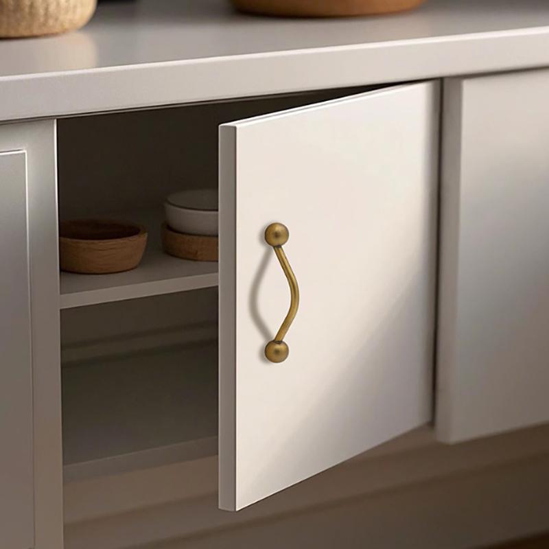 Modern Zinc Alloy Wardrobe Door Handle Single Hole Nordic Minimalist Cabinet Knob Drawer Handle Furniture Hardware